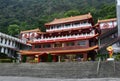 Big pagoda at forest in Hualien, Taiwan Royalty Free Stock Photo