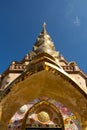 The big pagoda in Wat Phra Dhat Phasornkaew