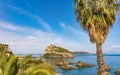 Castello Aragonese - famous landmark near Ischia island, Italy.