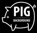 Big pig background.