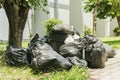 Big pile of garbage and waiste Royalty Free Stock Photo