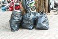 Big pile of garbage and waiste Royalty Free Stock Photo