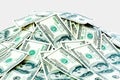 Big pile of the money Royalty Free Stock Photo