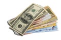 Big pile of money Royalty Free Stock Photo