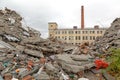 Demolition Factory Royalty Free Stock Photo