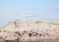 Big pile of sand Royalty Free Stock Photo
