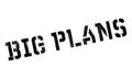 Big Plans rubber stamp