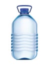 Big plastic bottle of potable water. Vector 3d illustration Royalty Free Stock Photo