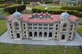 The Big Post Office in Miniaturk park, Istanbul Royalty Free Stock Photo