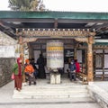 Big prayer wheel