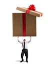 Big present Royalty Free Stock Photo