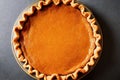 Big pumpkin pie for holiday delicious autumn cake