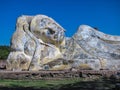 The Big reclining Buddha at Wat Lokaya Sutha Temple in Autthaya