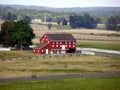 Big Red Barn Royalty Free Stock Photo