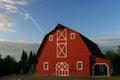 Big red barn Royalty Free Stock Photo