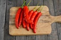 big red chili Royalty Free Stock Photo