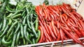 Red and Green Chili Royalty Free Stock Photo