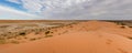 Big Red sand dune in australia Royalty Free Stock Photo