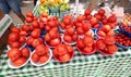 Big red sweet and juicy ripe tomatoes Royalty Free Stock Photo