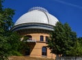 Big Refractor in Science Park Albert Einstein on the Hill Telegrafenberg in Potsdam, Brandenburg Royalty Free Stock Photo