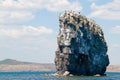 Big rock standing in the sea, Russia Royalty Free Stock Photo