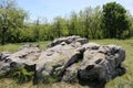 A big rock at Szentbekalla Royalty Free Stock Photo