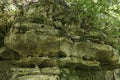 big rocks in the mullerthal in luxembourg