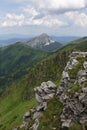 Big Rozsutec, the high Peak in Mountains Little Fatra in Slovakia