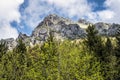 Big Rozsutec hill, Little Fatra, Slovakia, springtime scene Royalty Free Stock Photo