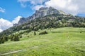 Big Rozsutec hill, Little Fatra, Slovakia, springtime scene Royalty Free Stock Photo