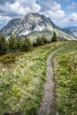 Big Rozsutec, Little Fatra, Slovakia, springtime scene Royalty Free Stock Photo