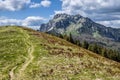 Big Rozsutec, Little Fatra, Slovakia, springtime scene Royalty Free Stock Photo