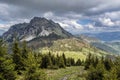 Big Rozsutec, Little Fatra, Slovakia, springtime scene Royalty Free Stock Photo