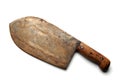 Big rusty knife Royalty Free Stock Photo