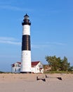 Big Sable Lighthouse Ludington State Park Michigan Royalty Free Stock Photo