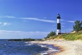 Big Sable Lighthouse, Ludington State Park Lake Michigan Royalty Free Stock Photo