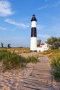 Big Sable Point Lighthouse - Ludington Michigan Royalty Free Stock Photo