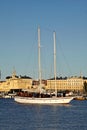 Big sailing boat in Helsinki