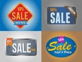 Big Sale Badges Royalty Free Stock Photo