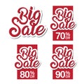 Big sale banner template