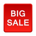 Big sale button Royalty Free Stock Photo