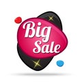 Big Sale Colorful Offer Glossy Shiny Vector Icon Button