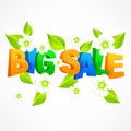 Big sale inscription spring