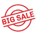 Big Sale rubber stamp Royalty Free Stock Photo