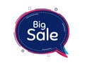 Big Sale. Special offer price sign. Vector Royalty Free Stock Photo