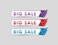 Big Sale Vector File EPS Royalty Free Stock Photo