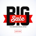Big Sale Weekend banner