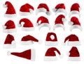 Big santa hat collection