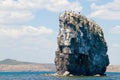 Big rock standing in sea Royalty Free Stock Photo