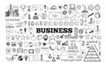 Big set of Business Icons Royalty Free Stock Photo
